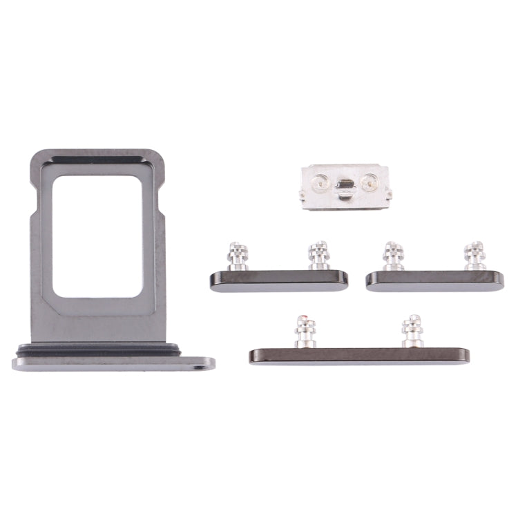 SIM Card Tray + Side Buttons for iPhone 12 Pro Max, For iPhone 12 Pro Max (Single card)