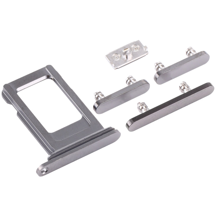 SIM Card Tray + Side Buttons for iPhone 12 Pro Max, For iPhone 12 Pro Max (Single card)