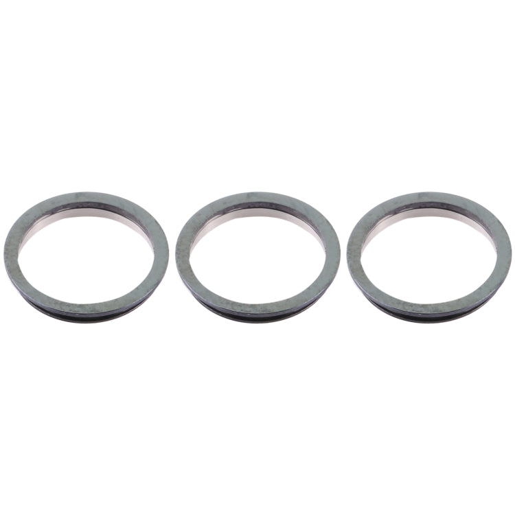 Anello protezione metallo con vetro per fotocamera iPhone 12 Pro