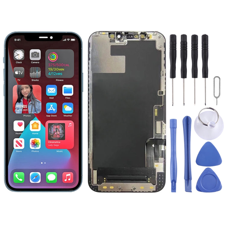 Schermo LCD originale e digitalizzatore assemblato completo per iPhone 12 Pro Max, For iPhone 12 Pro Max(Original)