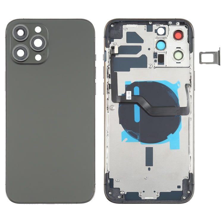 Cover posteriore con tasti e modulo ricarica per iPhone 12 Pro Ma