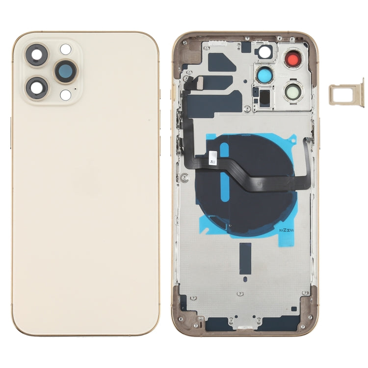 Cover posteriore con tasti e modulo ricarica per iPhone 12 Pro Ma