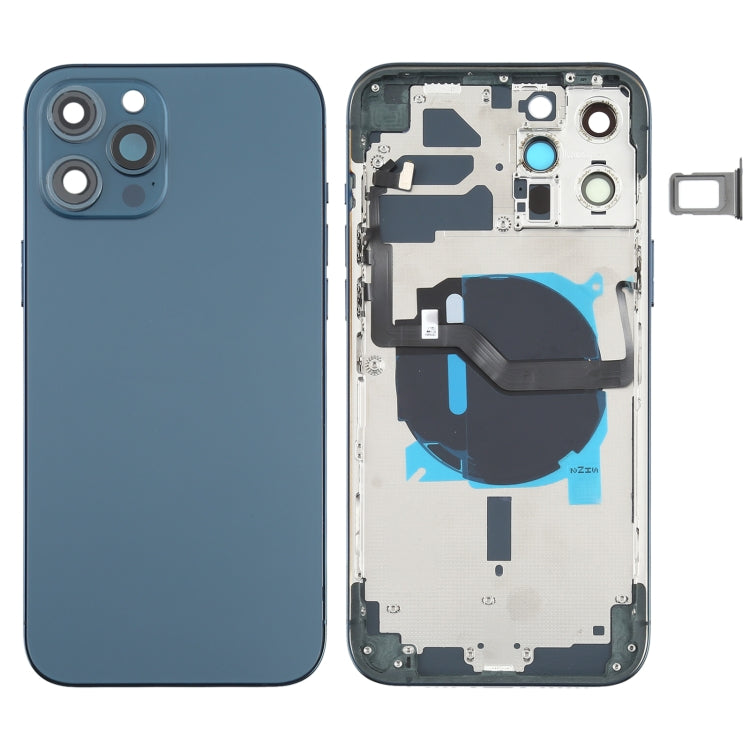 Cover posteriore con tasti e modulo ricarica per iPhone 12 Pro Ma