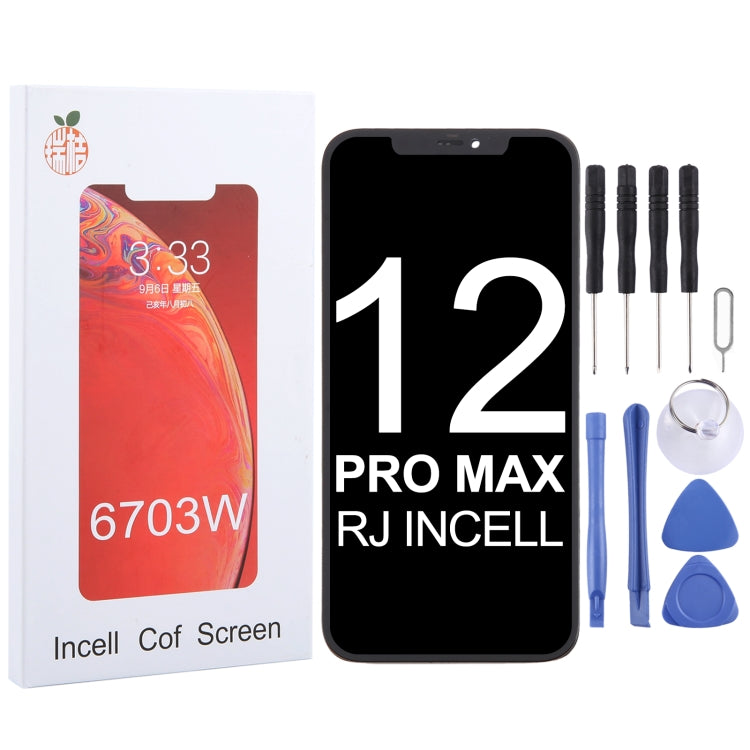 RJ Incell Cof Screen Schermo LCD e digitalizzatore assemblaggio completo per iPhone 12 Pro Max, For iPhone 12 Pro Max (RJ incell)