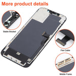 RJ Incell Cof Screen Schermo LCD e digitalizzatore assemblaggio completo per iPhone 12 Pro Max, For iPhone 12 Pro Max (RJ incell)