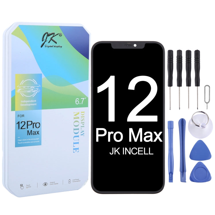 Schermo LCD TFT in-cell JK per iPhone 12 Pro Max con digitalizzatore assemblaggio completo, For iPhone 12 Pro Max(JK inell)