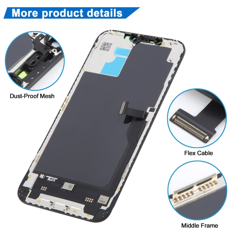 Schermo LCD TFT in-cell JK per iPhone 12 Pro Max con digitalizzatore assemblaggio completo, For iPhone 12 Pro Max(JK inell)