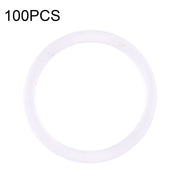 100pcs Rear Camera Waterproof Rings for iPhone X-12 Pro Max, 100pcs for iPhone X-12 Pro Max (Black), 100pcs for iPhone X-12 Pro Max (White)
