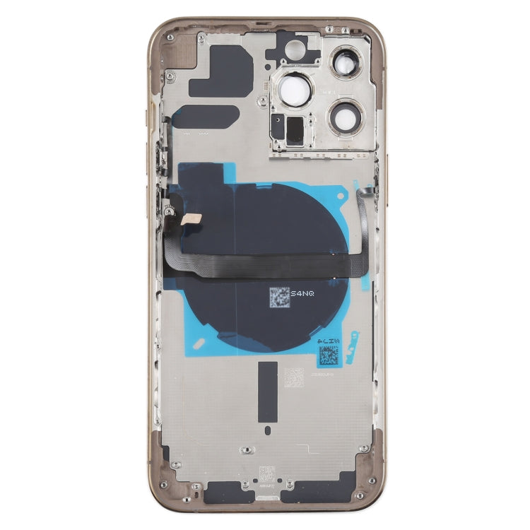 Per iPhone 13 Pro Max Cover posteriore batteria con tasti laterali, vassoio scheda, cavo di alimentazione + volume flessibile e modulo di ricarica wireless, For iPhone 13 Pro Max(Assembly)