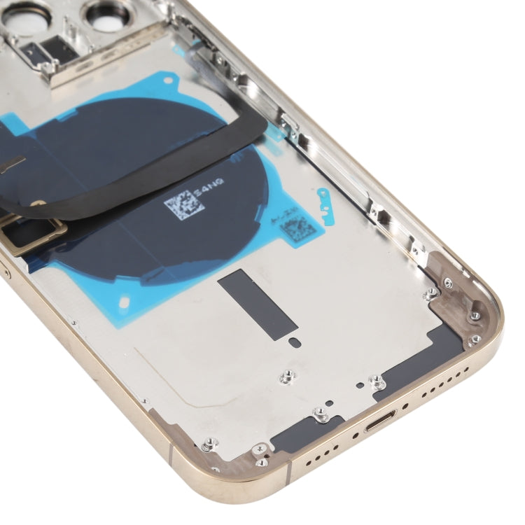 Per iPhone 13 Pro Max Cover posteriore batteria con tasti laterali, vassoio scheda, cavo di alimentazione + volume flessibile e modulo di ricarica wireless, For iPhone 13 Pro Max(Assembly)