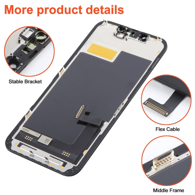 Schermo LCD RJ incell Cof per iPhone 13 mini con digitalizzatore assemblaggio completo, For iPhone 13 mini (RJ incell)