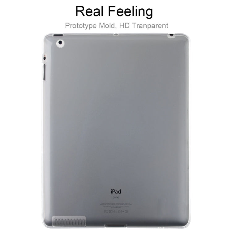 Custodia trasparente antiurto per iPad 4, 3 e 2