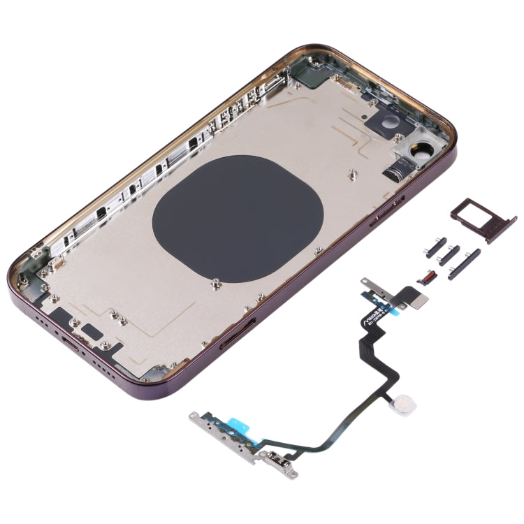 Cover posteriore con aspetto che imita l'iP14 Pro per iPhone XR, For iPXR to iP14 Pro