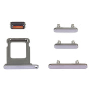 SIM card tray + side buttons for iPhone 14 Pro, For iPhone 14 Pro (Single card), For iPhone 14 Pro(Purple), For iPhone 14 Pro, For iPhone 14 Pro(Single card)