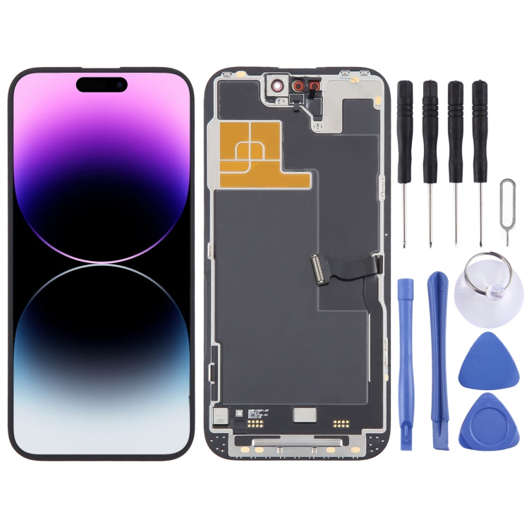 Schermo LCD originale LTPO Super Retina XDR OLED per iPhone 14 Pro con digitalizzatore assemblaggio completo, For iPhone 14 Pro(Original)