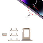 Vassoio SIM e tasti laterali per iPhone 14 Pro Max