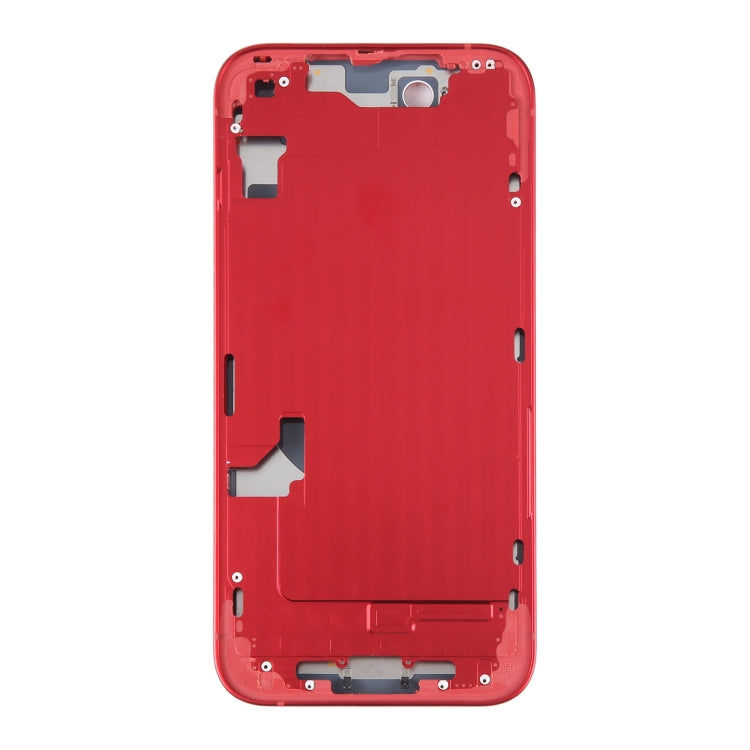 For iPhone 14 Back Battery Cover with Middle Frame/Side Buttons, For iPhone 14 (with Middle Frame)