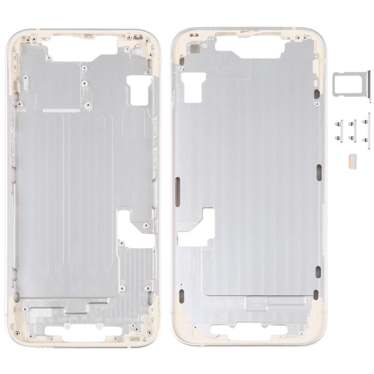 For iPhone 14 Central frame with side buttons