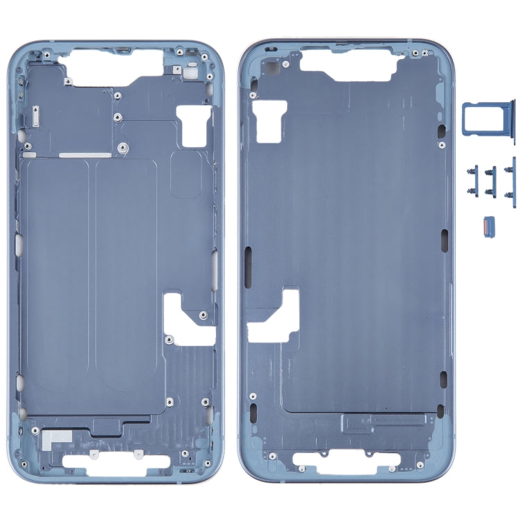 For iPhone 14 Central frame with side buttons