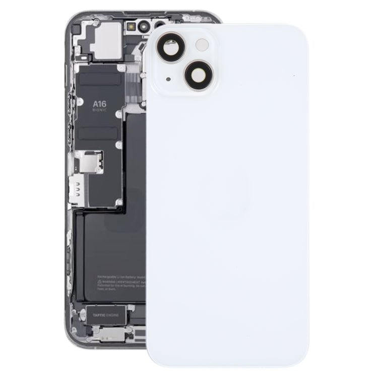 Glass Back Battery Cover with Stand for iPhone 14, For iPhone 14