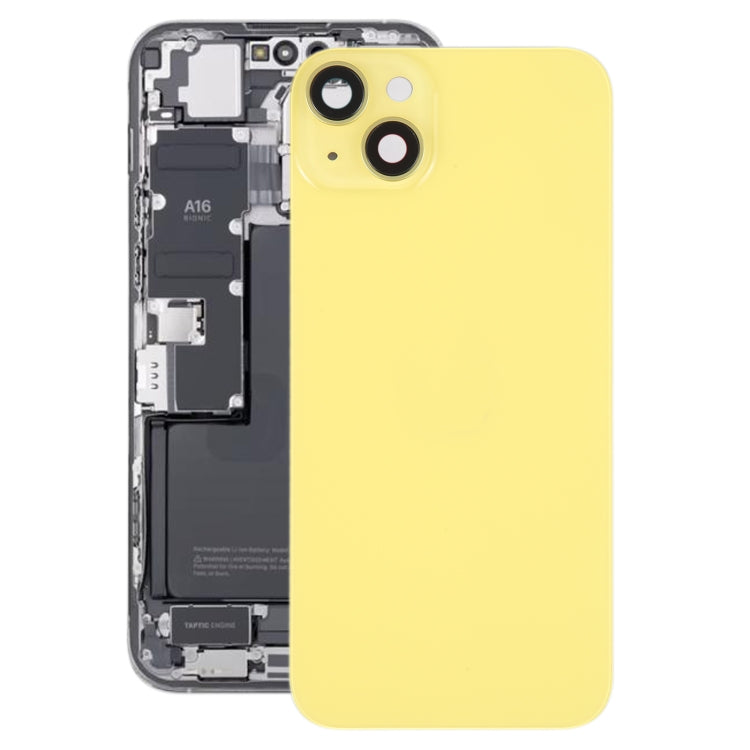 Glass Back Battery Cover with Stand for iPhone 14, For iPhone 14