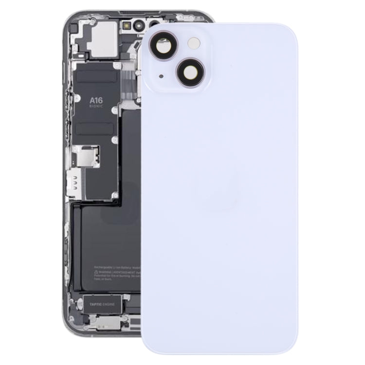 Glass Back Battery Cover with Stand for iPhone 14 Plus, For iPhone 14 Plus