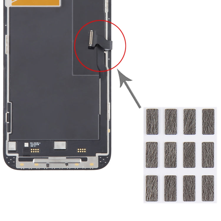 100/set LCD Display Flex Cable Adhesive Stickers for iPhone 14 Pro Max / 14 Pro