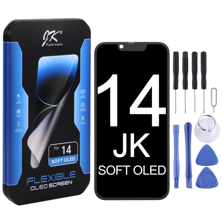 Schermo LCD JK Soft OLED per iPhone 14, For iPhone 14 (JK Soft OLED)