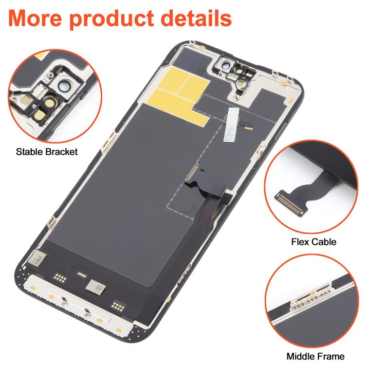 Schermo OLED morbido Ruiju per iPhone 14 Pro Max, For iPhone 14 Pro Max(Soft OLED)