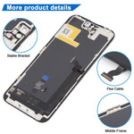 Schermo OLED rigido JK per iPhone 14 Pro Max, For iPhone 14 Pro Max