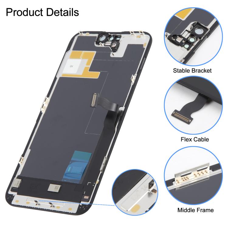 Schermo OLED morbido GX per iPhone 14 Pro Max, For iPhone 14 Pro Max(GX Soft LCD)