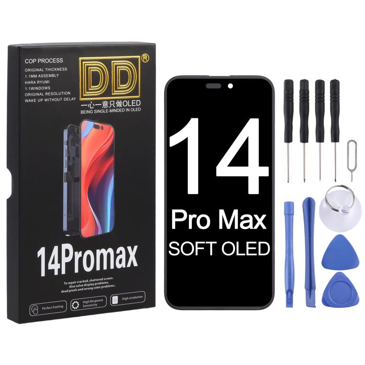 Schermo DD Soft OLED per iPhone 14 Pro Max, For iPhone 14 Pro Max(Soft LCD)