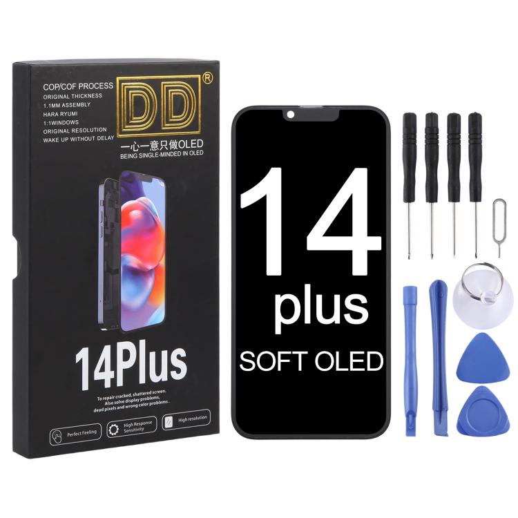Schermo DD Soft OLED per iPhone 14 Pro Max, For iPhone 14 Plus(Soft OLED)