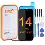 Schermo OLED morbido HXL per iPhone 14 Pro, For iPhone 14 Pro