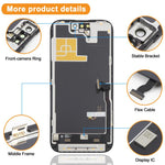 Schermo OLED morbido HXL per iPhone 14 Pro, For iPhone 14 Pro
