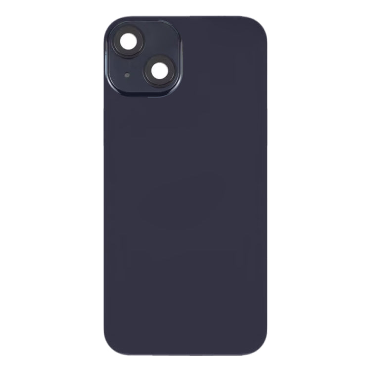 Per iPhone 14 Plus Cover posteriore in vetro con batteria e supporto flash + modulo di ricarica wireless, For iPhone 14 Plus