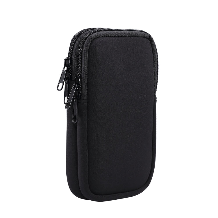 Marsupio elastico doppio scomparto per smartphone fino a 6,9"