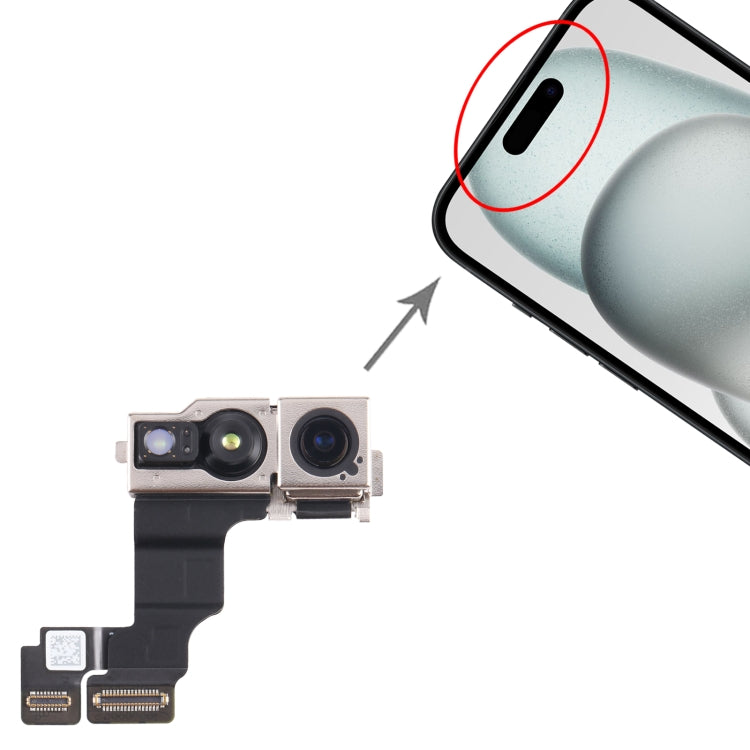 Fotocamera frontale ricambio per iPhone 15