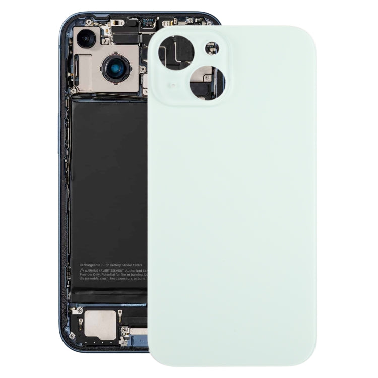 Per la cover posteriore della batteria in vetro per iPhone 15, For iPhone 15