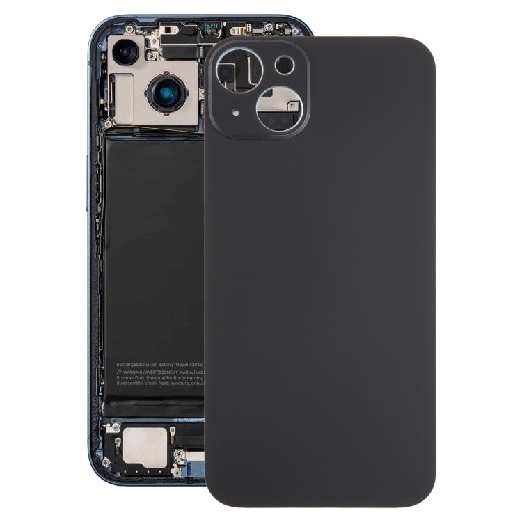 Per la cover posteriore della batteria in vetro per iPhone 15 Plus, For iPhone 15 Plus