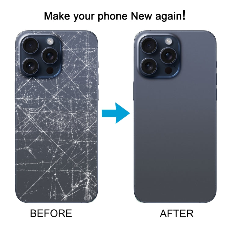 Cover posteriore in vetro per iPhone 15 Pro Max