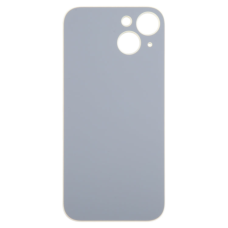 Copribatteria posteriore in vetro con foro grande per fotocamera di facile sostituzione per iPhone 15, For iPhone 15(Not Disassemble)