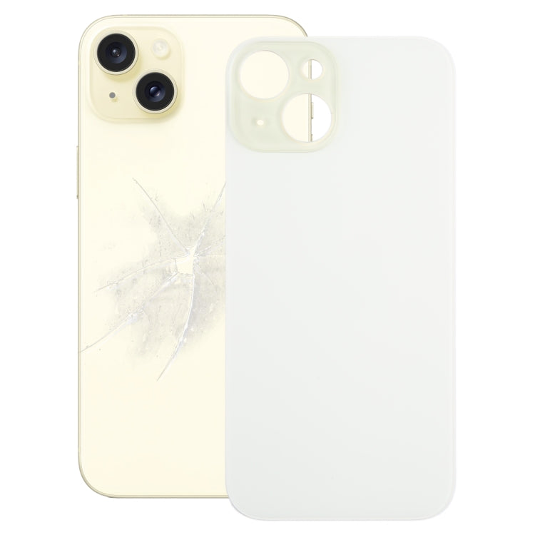 Copribatteria posteriore in vetro per iPhone 15