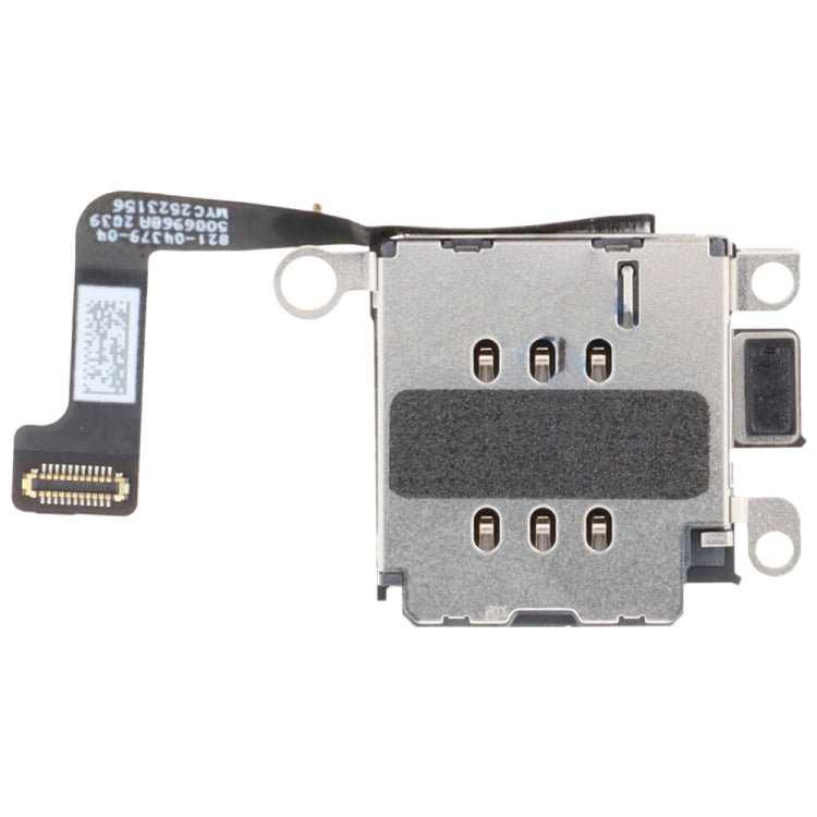 Per iPhone 15 Plus Presa porta scheda SIM singola con cavo flessibile, For iPhone 15 Plus (Single SIM)