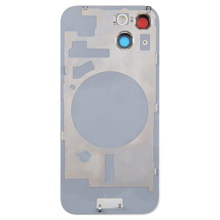 Per iPhone 15 Plus Cover posteriore della batteria in vetro con copriobiettivo della fotocamera, For iPhone 15 Plus (with Camera Cover)