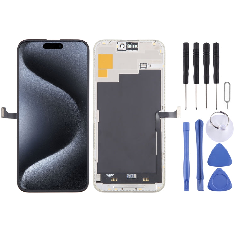 For iPhone 15 Pro Max OEM LCD Screen with Digitizer Full Assembly, For iPhone 15 Pro Max