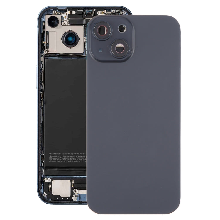 Per iPhone 15 Cover posteriore batteria con copriobiettivo fotocamera + magnete MagSafe, For iPhone 15 (with MagSafe)