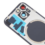 Cover posteriore batteria con copriobiettivo per iPhone 15