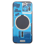Cover posteriore batteria con copriobiettivo iPhone 15 Plus