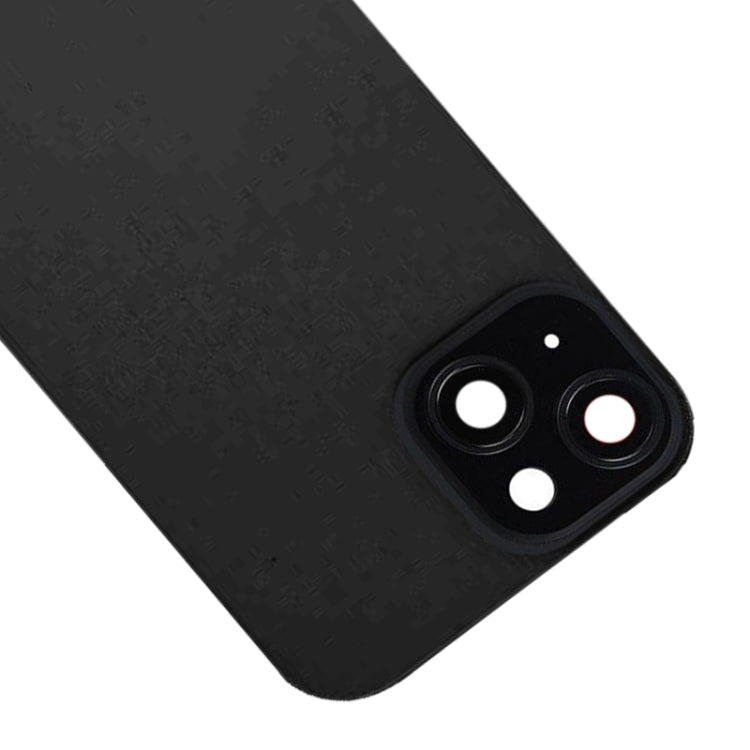 Per iPhone 15 Plus Cover posteriore in vetro con batteria e supporto flash + modulo di ricarica wireless, For iPhone 15 Plus